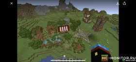 Скриншот 1 SuperSky Survival 1.16.5 сервер Майнкрафт