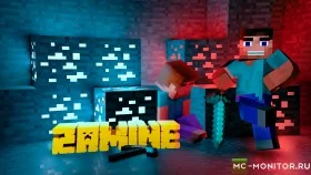Скриншот 1 ZaMine >> ТОПОВЫЙ ПРОЕКТ МНОГО МИНИ-ИГР ЖДУТ ТЕБЯ! сервер Майнкрафт