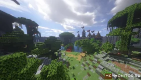 Скриншот 1 White Peace ❤ Ламповая ванила на версии 1.16.5 сервер Майнкрафт