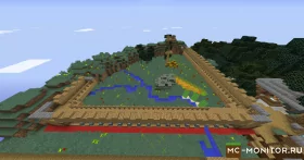 Скриншот 2 §6§lGOLD§f§lWORLD §f§l| §f1.9-1.12.2 сервер Майнкрафт