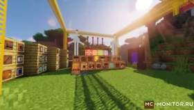 Скриншот 1 Modlix | mc.modlix.ru | IndustrialCraft | OneBlock | Space сервер Майнкрафт