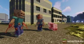 Скриншот 4 MineCinema project [CraftZ and stalcubic] сервер Майнкрафт