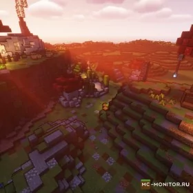 Скриншот 2 &e✰ &8[&c Mine-&6SurvivalGS &8] &e✰ сервер Майнкрафт