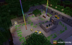 Скриншот 1 RAKETWORLD 1.12.2 КУЧА МИНИ ИГР сервер Майнкрафт