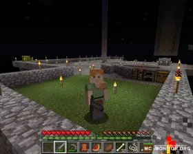 Скриншот 1 CraftServer SkyBlock сервер Майнкрафт