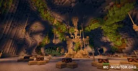 Скриншот 1 HiveMC с веселыми мини-играми сервер Майнкрафт