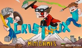 Скриншот 1 Cristalix - сервер с разнообразными мини-играми сервер Майнкрафт