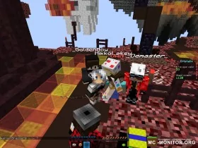 Скриншот 2 Cristalix - сервер с разнообразными мини-играми сервер Майнкрафт