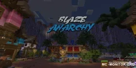 Скриншот 1 BLAZEANARCHY - Настоящая анархия сервер Майнкрафт